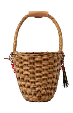 Женская сумка ninette hiaynderfyt x vestiaire HIAYNDERFYT бежевого цвета, арт. 1-6BSKTbg | Фото 6 (Сумки-технические: Сумки top-handle; Материал: Растительное волокно; Размер: small)
