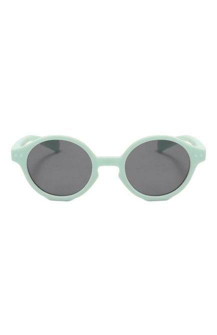 Детские солнцезащитные очки IZIPIZI зеленого цвета, арт. BABY012AC50_00 | Фото 2 (Региональные ограничения белый список (Axapta Mercury): Не проставлено; Нос: Не проставлено)