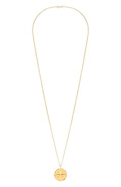 Женская кулон на цепочке leo COPINE JEWELRY золотого цвета, арт. LEOGLD | Фото 1 (Материал: Металл)
