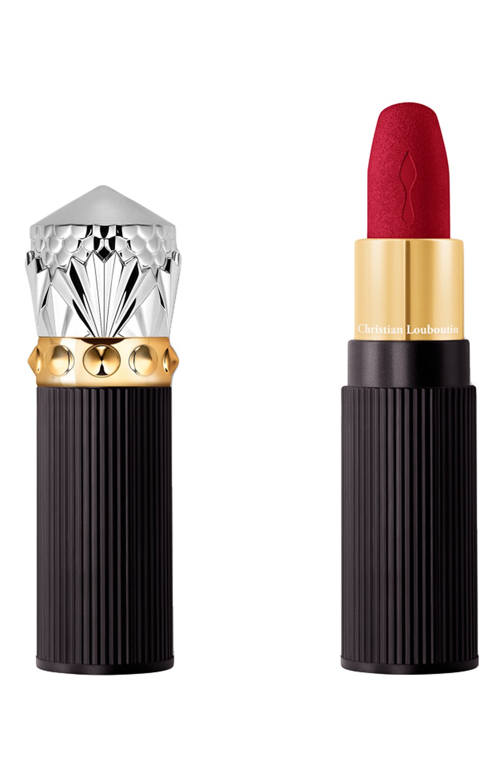 Christian Louboutin Porto Pomelo Rouge Louboutin Velvet Matte on The Go Lipstick 3G