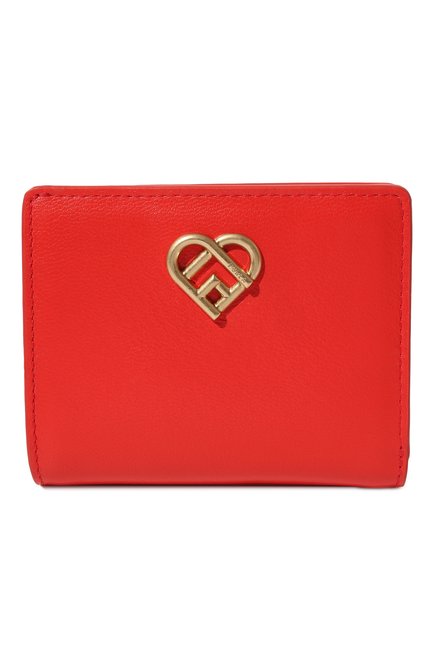Женские кожаный кошелек FURLA красного цвета, арт. WP00286/BX1124 | Фото 1 (Материал: Натуральная кожа)