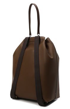 Женский рюкзак THE ROW коричневого цвета, арт. W1000L72 | Фото 4 (Размер: medium; Материал: Натуральная кожа; Стили: Кэжуэл)