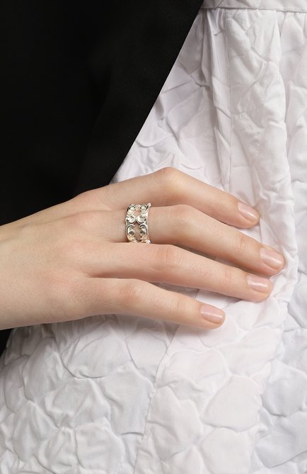 Женское кольцо irena SEVENWORLDS серебряного цвета, арт. SW802/2 | Фото 2 (Нос: Не проставлено; Региональные ограничения белый список (Axapta Mercury): Не проставлено)