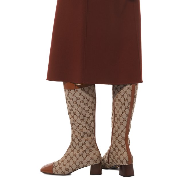 фото Текстильные сапоги ellis gucci