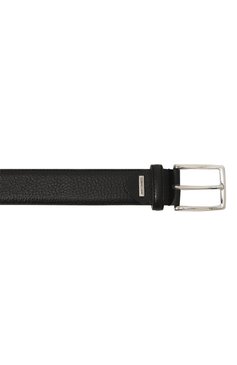 Мужской кожаный ремень CORNELIANI черного цвета, арт. 92V316-3820826 | Фото 4 (Случай: Повседневный; Материал: Натуральная кожа; Материал сплава: Проставлено; Нос: Не проставлено)