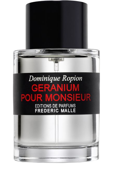 Мужской парфюмерная вода geranium pour monsieur (100ml) FREDERIC MALLE бесцветного цвета, арт. 3700135001718 | Фото 1 (Ограничения доставки: flammable)