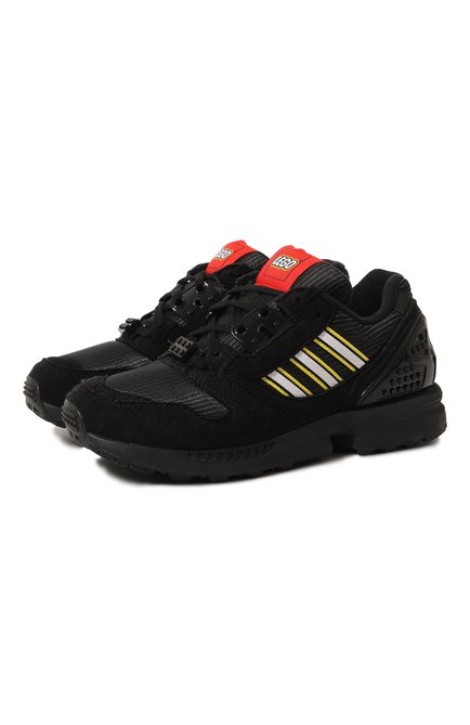 Мужского кроссовки adidas zx 8000 x lego ADIDAS ORIGINALS черного цвета, арт. GZ8216 | Фото 1