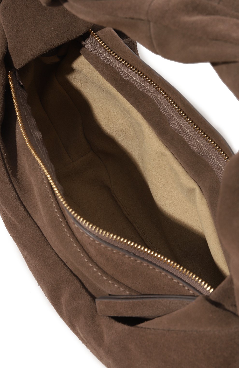 Женская сумка wyn mini REE PROJECTS коричневого цвета, арт. AW22/WYNMIN1SUE | Фото 5 (Сумки-технические: Сумки top-handle; Материал: Натуральная кожа; Материал сплава: Проставлено; Нос: Не проставлено; Размер: mini; Драгоценные камни: Проставлено)