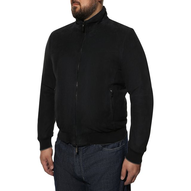 фото Замшевый бомбер gimo's