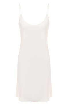 Женская шелковая сорочка LA PERLA белого цвета, арт. 0020291 | Фото 1 (Материал внешний: Шелк)