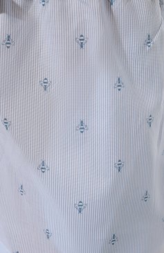 Женская хлопковая пижама DEREK ROSE голубого цвета, арт. 2015-NELS094 | Фото 7 (Материал сплава: Проставлено; Нос: Не проставлено; Материал внешний: Хлопок)