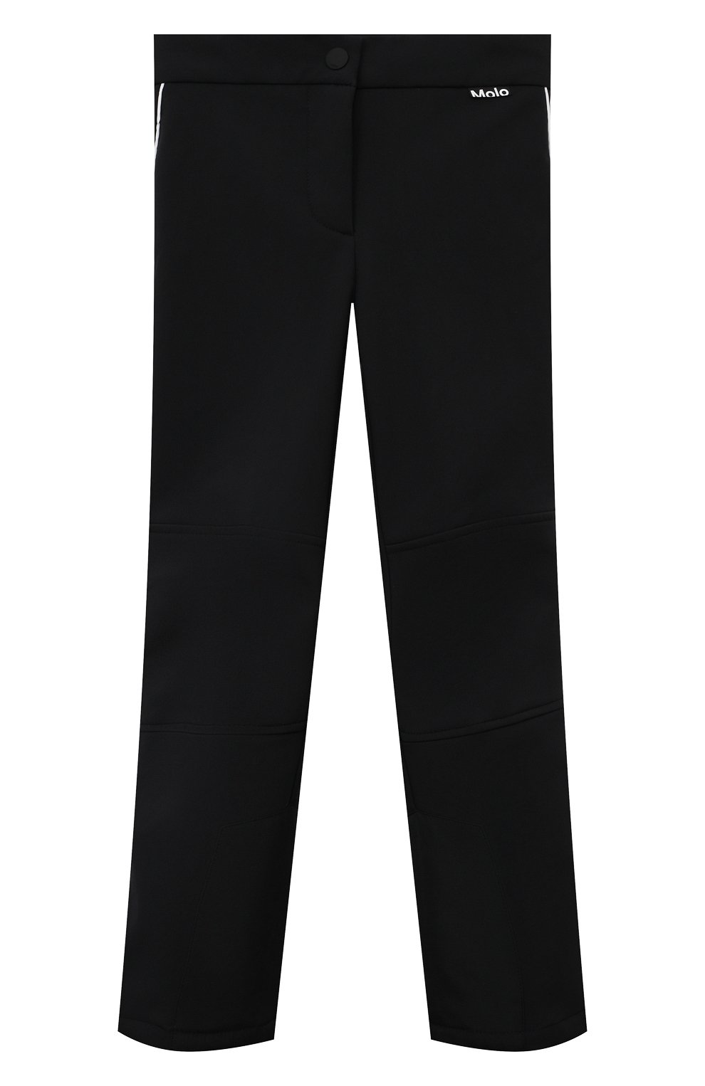 Детские брюки harlie MOLO черного цвета, арт. 5NOSI207 | Фото 1 (Случай: Повседневный; Материал внешний: Синтетический материал; Материал сплава: Проставлено; Нос: Не проставлено)