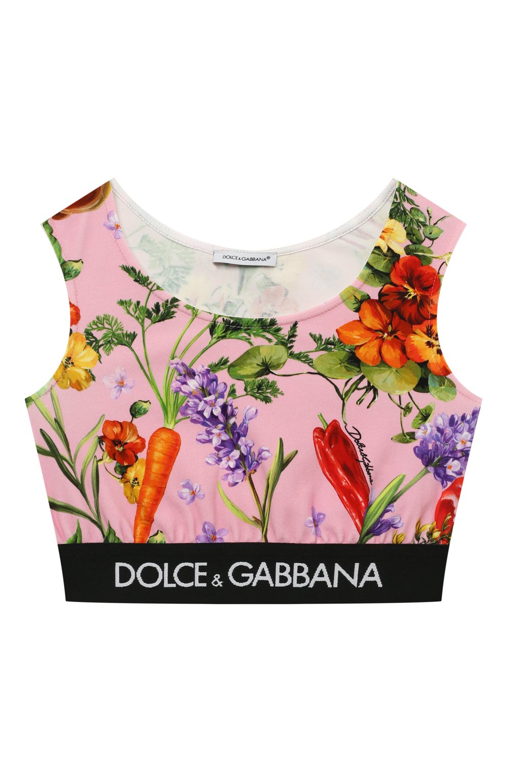 Хлопковый топ Dolce & Gabbana