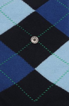 Мужские комплект из двух пар носков BURLINGTON синего цвета, арт. 21404 | Фото 3 (Материал сплава: Проставлено; Кросс-КТ: Носки; Нос: Не проставлено; Материал внешний: Хлопок)