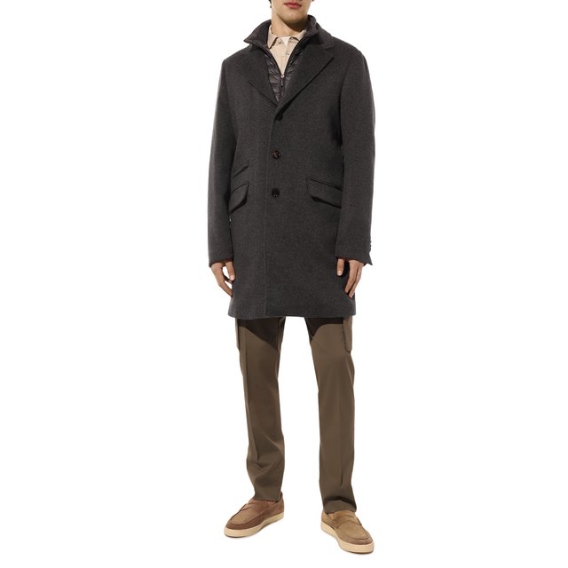 фото Кашемировое пальто harris-le moorer