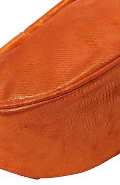 Женская сумка cush BY FAR оранжевого цвета, арт. 23PFBCUSSBUGJLLSMA | Фото 3 (Сумки-технические: Сумки top-handle; Материал сплава: Проставлено; Драгоценные камни: Проставлено; Размер: small)