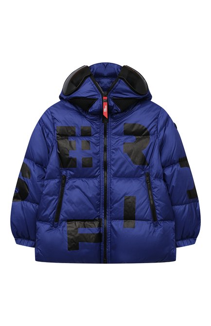 Детский пуховая куртка AI RIDERS синего цвета по цене 53450 руб., арт. JK676BTKJ3 | Фото 1