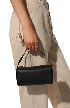 Женская сумка baguette small THE ROW черного цвета, арт. W1281L97 | Фото 2 (Сумки-технические: Сумки top-handle; Материал: Натуральная кожа; Размер: small)