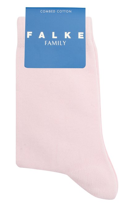 Детские носки FALKE светло-розового цвета, арт. 10645. | Фото 1 (Материал: Текстиль, Хлопок; Региональные ограничения белый список (Axapta Mercury): RU; Кросс-КТ: Носки)