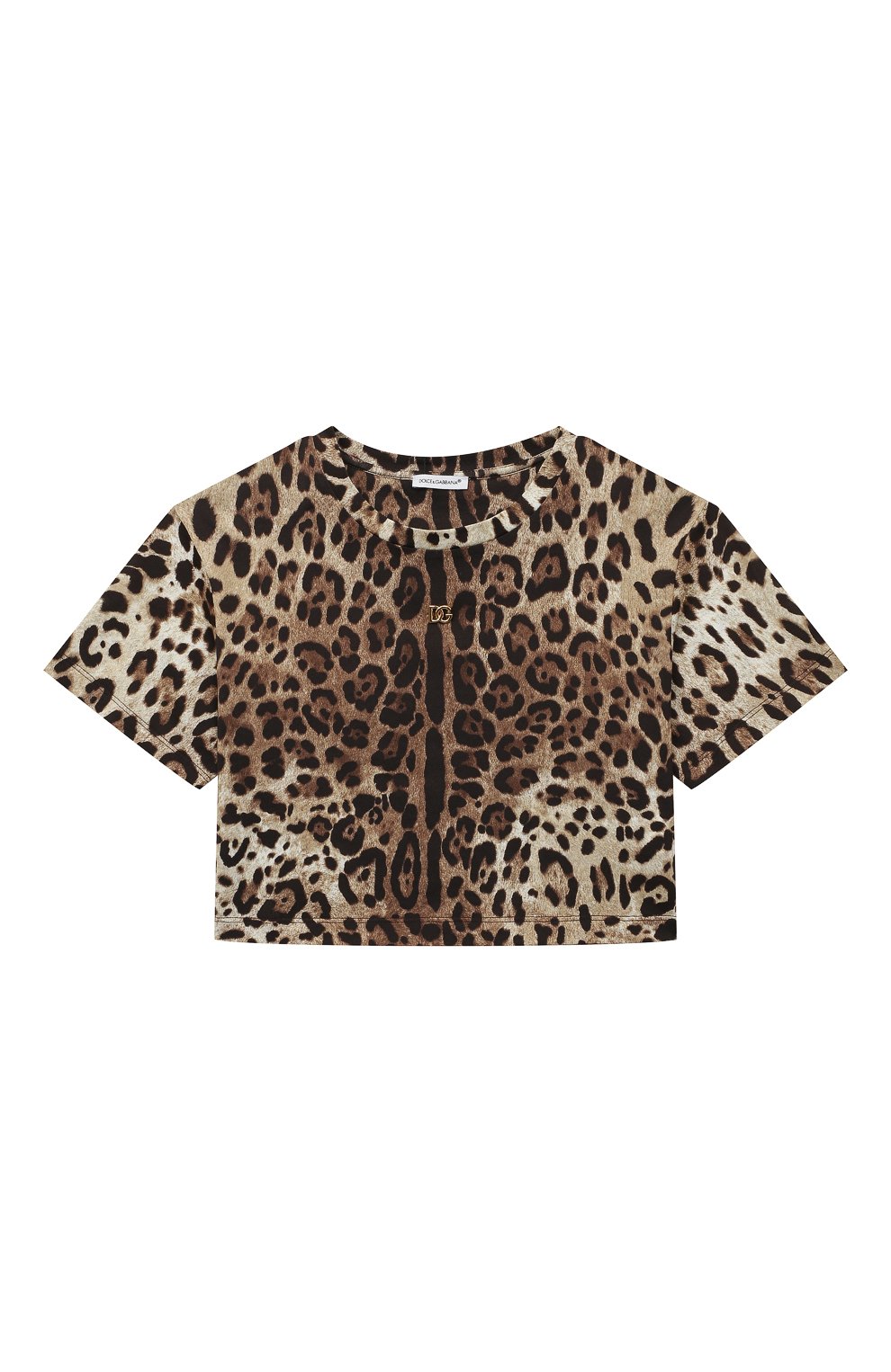 Укороченная футболка Dolce & Gabbana L5JTKR/G7H7Y/2-6