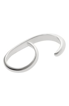 Женское кольцо на два пальца stealing beauty CAVIAR JEWELLERY серебряного цвета, арт. SB017 | Фото 3 (Региональные ограничения белый список (Axapta Mercury): Не проставлено; Нос: Не проставлено; Материал: Металл)
