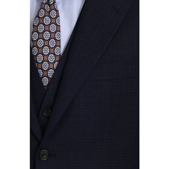 фото Шерстяной костюм-тройка kiton