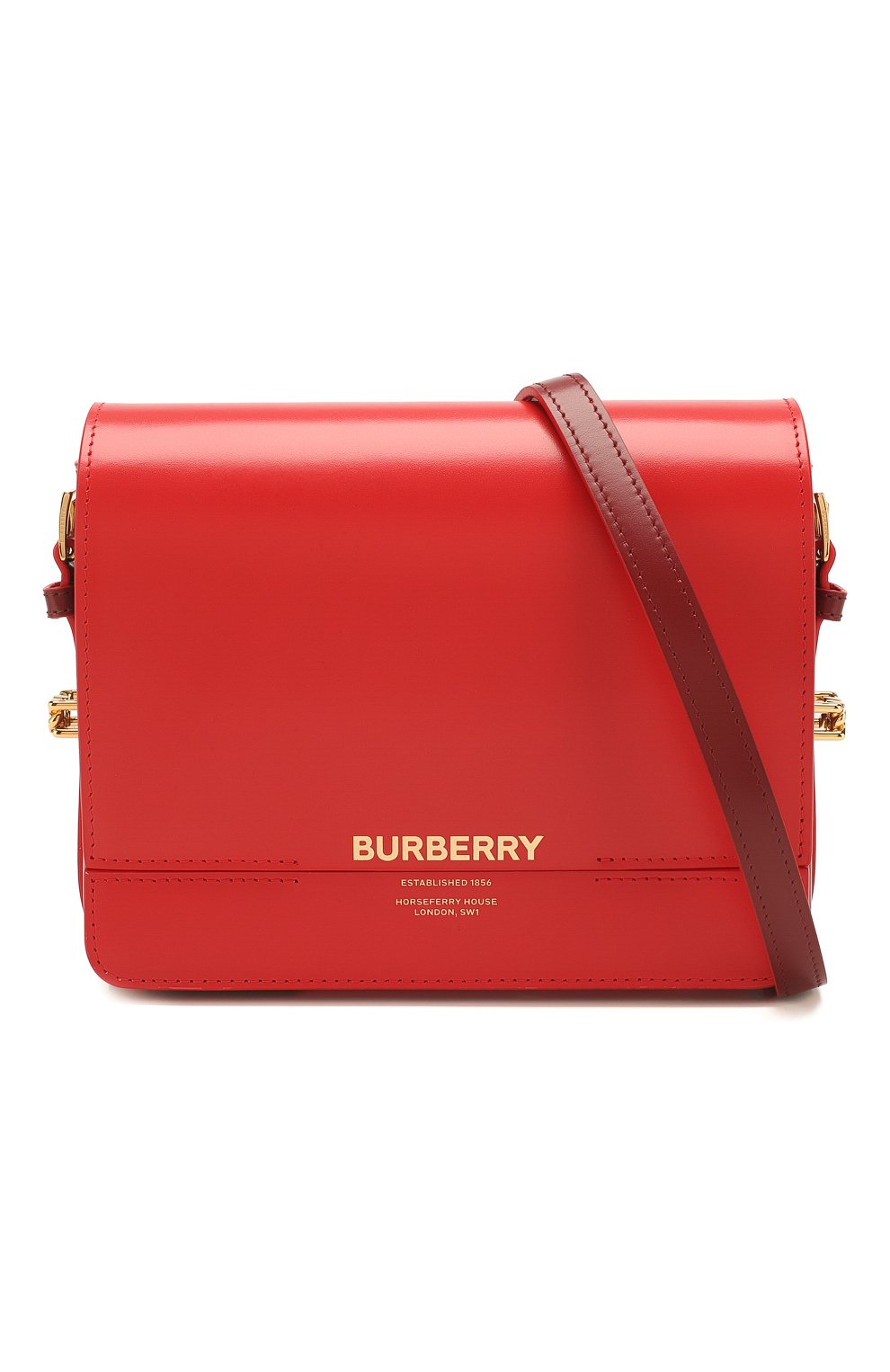 Burberry small shop leather grace bag