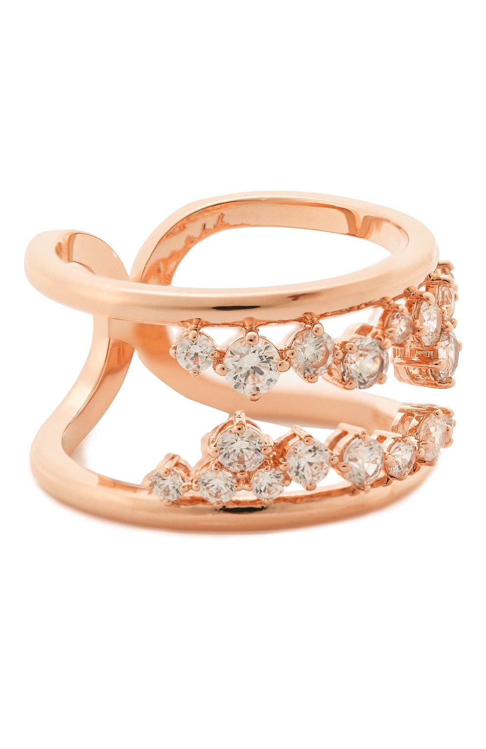 Женское кольцо north SWAROVSKI золотого цвета, арт. 5512432 | Фото 1 (Статус проверки: Проверено, Проверена категория; Материал: Металл)