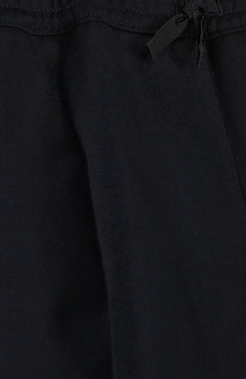 Детские брюки из шерсти и кашемира на кулиске GUCCI синего цвета, арт. 475451/XBB59 | Фото 3 (Материал внешний: Шерсть; Случай: Повседневный; Статус проверки: Проверено, Проверена категория; Материал подклада: Купро; Мальчики Кросс-КТ: Брюки-одежда)