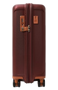 Женский дорожный чемодан capri trolley BRIC`S бордового цвета, арт. BRK28027.020 | Фото 3 (Материал: Экокожа; Размер: large)