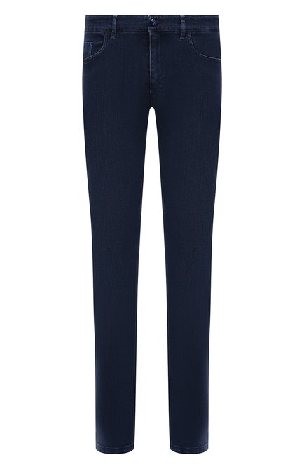 Мужские джинсы ZILLI SPORT темно-синего цвета по цене 83650 руб., арт. MCW-ZS510-0RDE9/S001 | Фото 1