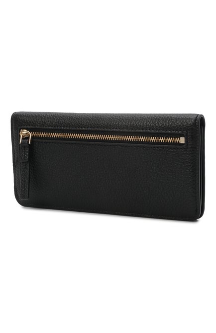Женские кожаный кошелёк the bold MARC JACOBS (THE) черного цвета, арт. M0017142 | Фото 2 (Материал: Натуральная кожа)