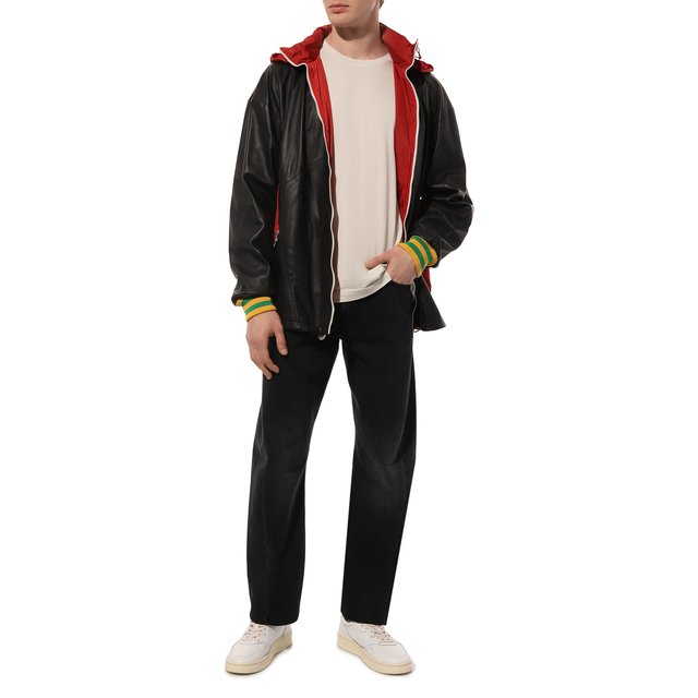 фото Кожаная куртка gucci