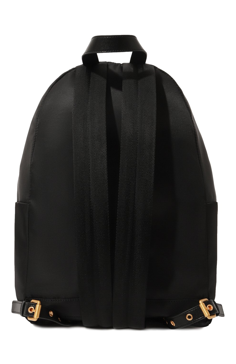 Женский рюкзак MOSCHINO черного цвета, арт. B7605/8202 | Фото 6 (Материал: Текстиль; Стили: Кэжуэл; Размер: large)