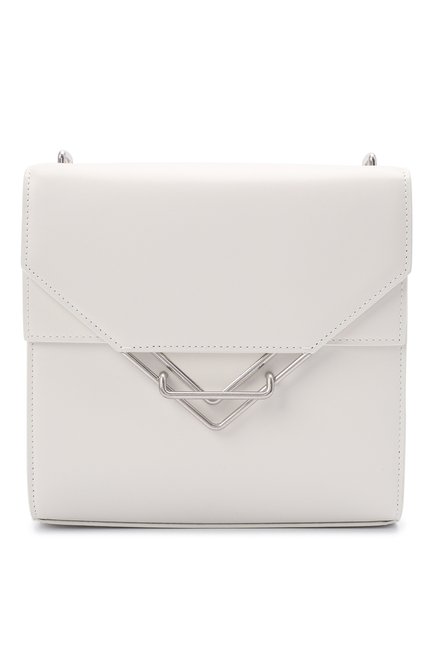 Женская сумка clip BOTTEGA VENETA белого цвета по цене 236500 руб., арт. 652391/V0I42 | Фото 1
