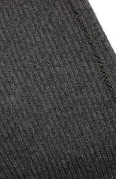 Детского кашемировая шапка-балаклава BRUNELLO CUCINELLI темно-серого цвета, арт. B12M70399B | Фото 3 (Материал: Текстиль, Кашемир, Шерсть; Материал сплава: Проставлено; Нос: Не проставлено)