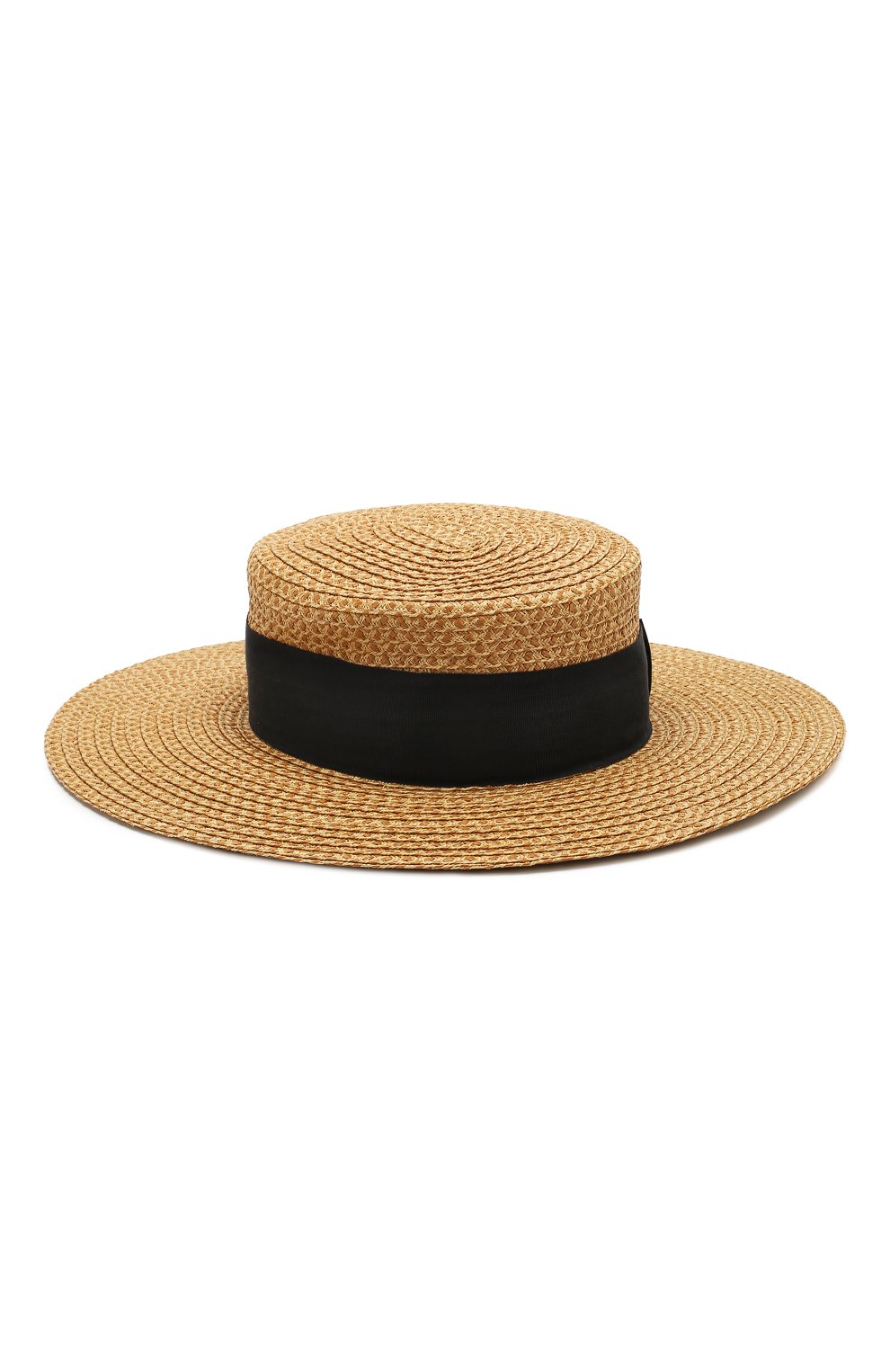 Женская шляпа ERIC JAVITS темно-бежевого цвета, арт. 13817/G0ND0LIER | Фото 2 (Материал: Текстиль, Пластик, Синтетический материал)