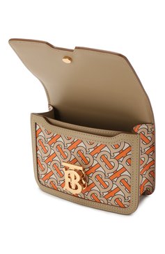 Женская поясная сумка tb bag BURBERRY коричневого цвета, арт. 8015965 | Фото 4 (Материал: Натуральная кожа; Стили: Классический; Размер: mini; Ремень/цепочка: На ремешке; Статус проверки: Проверено, Проверена категория)