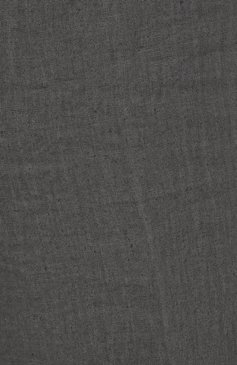 Мужские льняные брюки 120% LINO серого цвета, арт. V0M2411/0253/S00 | Фото 5 (Силуэт М (брюки): Чиносы; Длина (брюки, джинсы): Стандартные; Случай: Повседневный; Материал внешний: Лен; Стили: Кэжуэл)