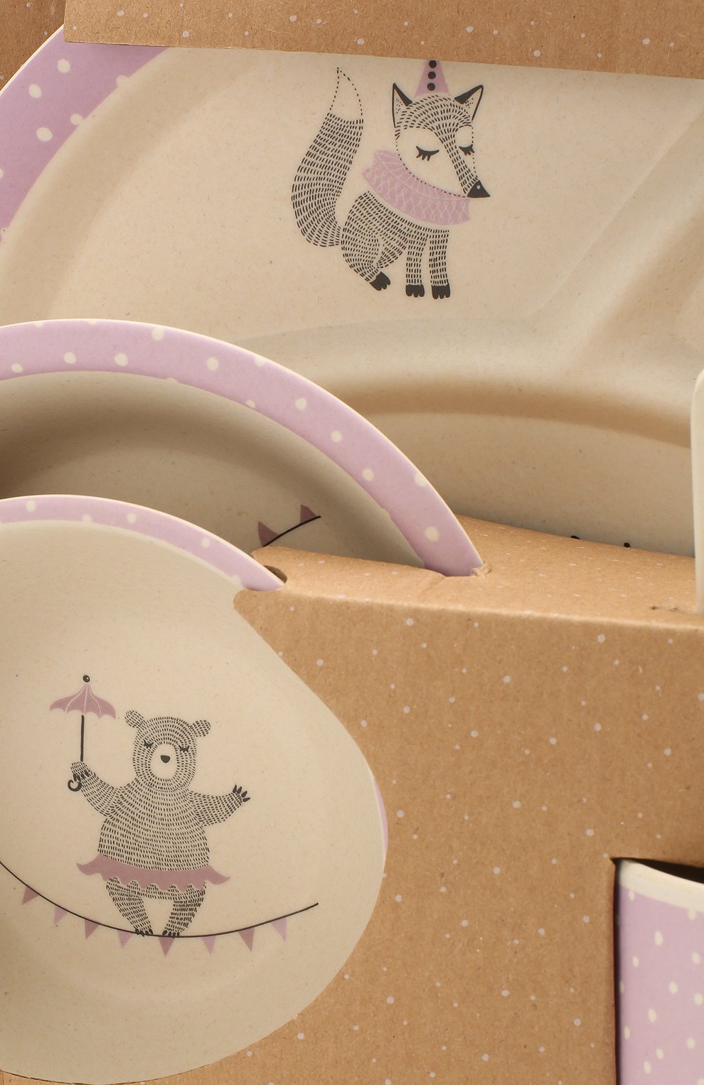 Детского набор посуды BLOOMINGVILLE розового цвета, арт. 47403767 | Фото 3 (Кросс-КТ: Посуда)