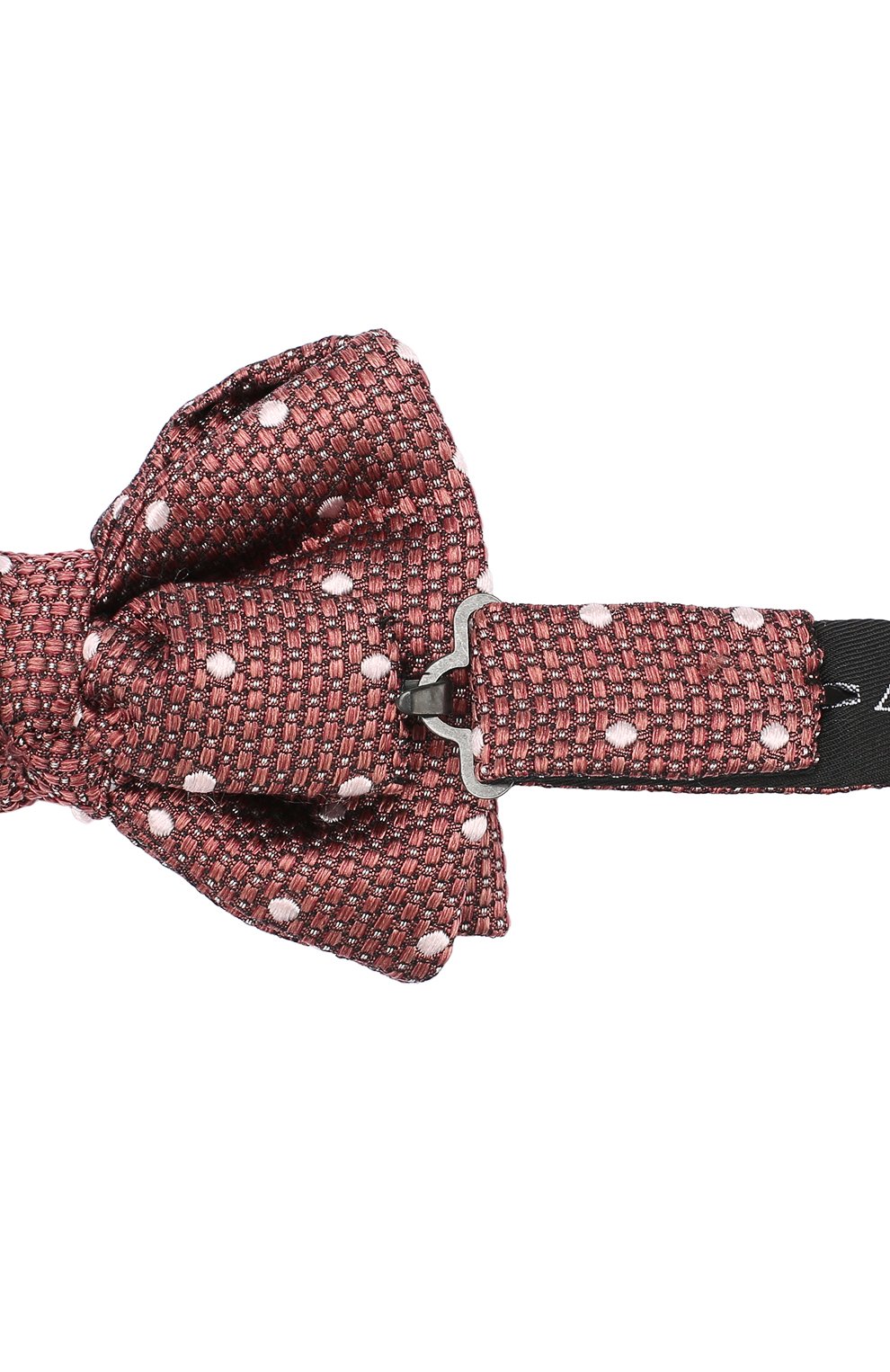 Мужской шелковый галстук-бабочка TOM FORD розового цвета, арт. 5TF25/4CH | Фото 3 (Материал: Текстиль, Шелк; Материал сплава: Проставлено, Проверено; Нос: Не проставлено; Статус проверки: Проверено, Проверена категория)