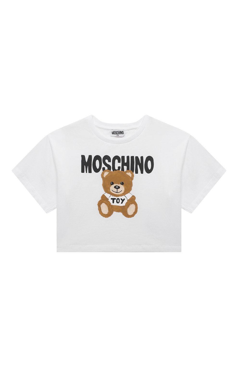 Укороченная футболка Moschino