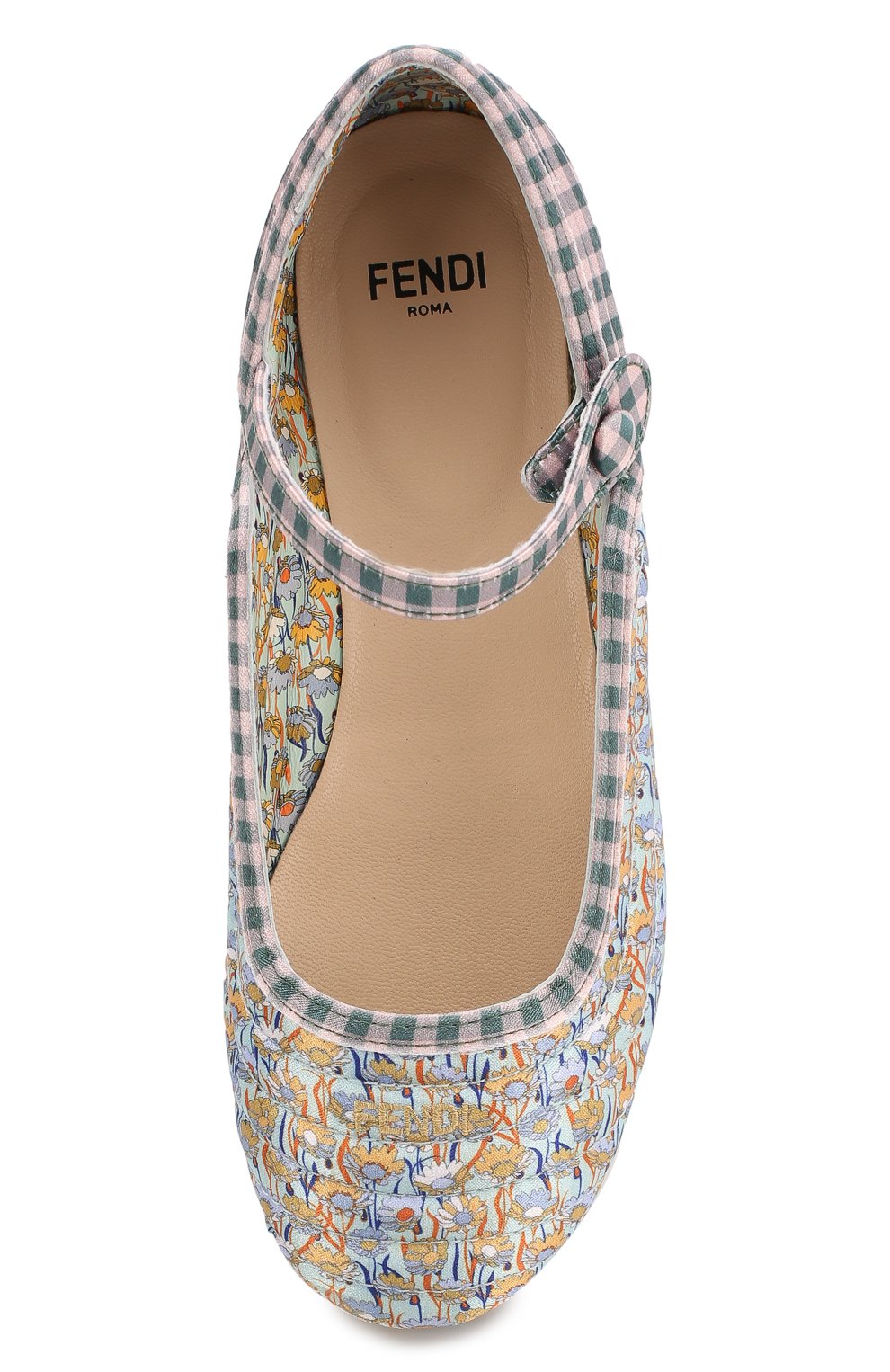 Туфли для девочки Fendi JFR309/ABNA/27-31 Фото 4