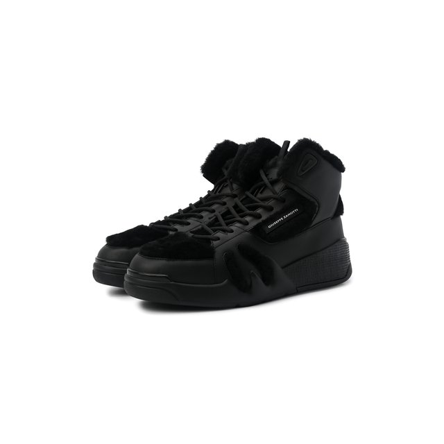 Кожаные кеды Talon Winter Giuseppe Zanotti Design RU10052/004