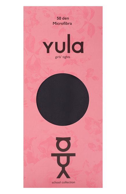 Детские колготки 50 den YULA черного цвета, арт. YU-268 | Фото 1 (Материал: Текстиль, Синтетический материал; Статус проверки: Проверено, Проверена категория)