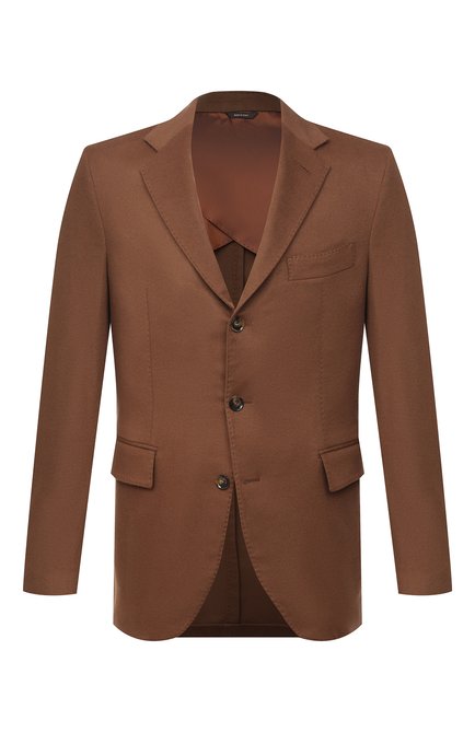 Мужской кашемировый пиджак LORO PIANA коричневого цвета по цене 545500 руб., арт. FAL4276 | Фото 1