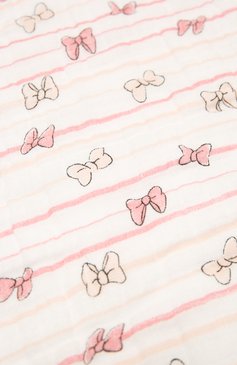 Детского хлопковое одеяло ADEN+ANAIS ро зового цвета, арт. EMBC10001DI | Фото 2 (Материал: Текстиль, Хлопок)