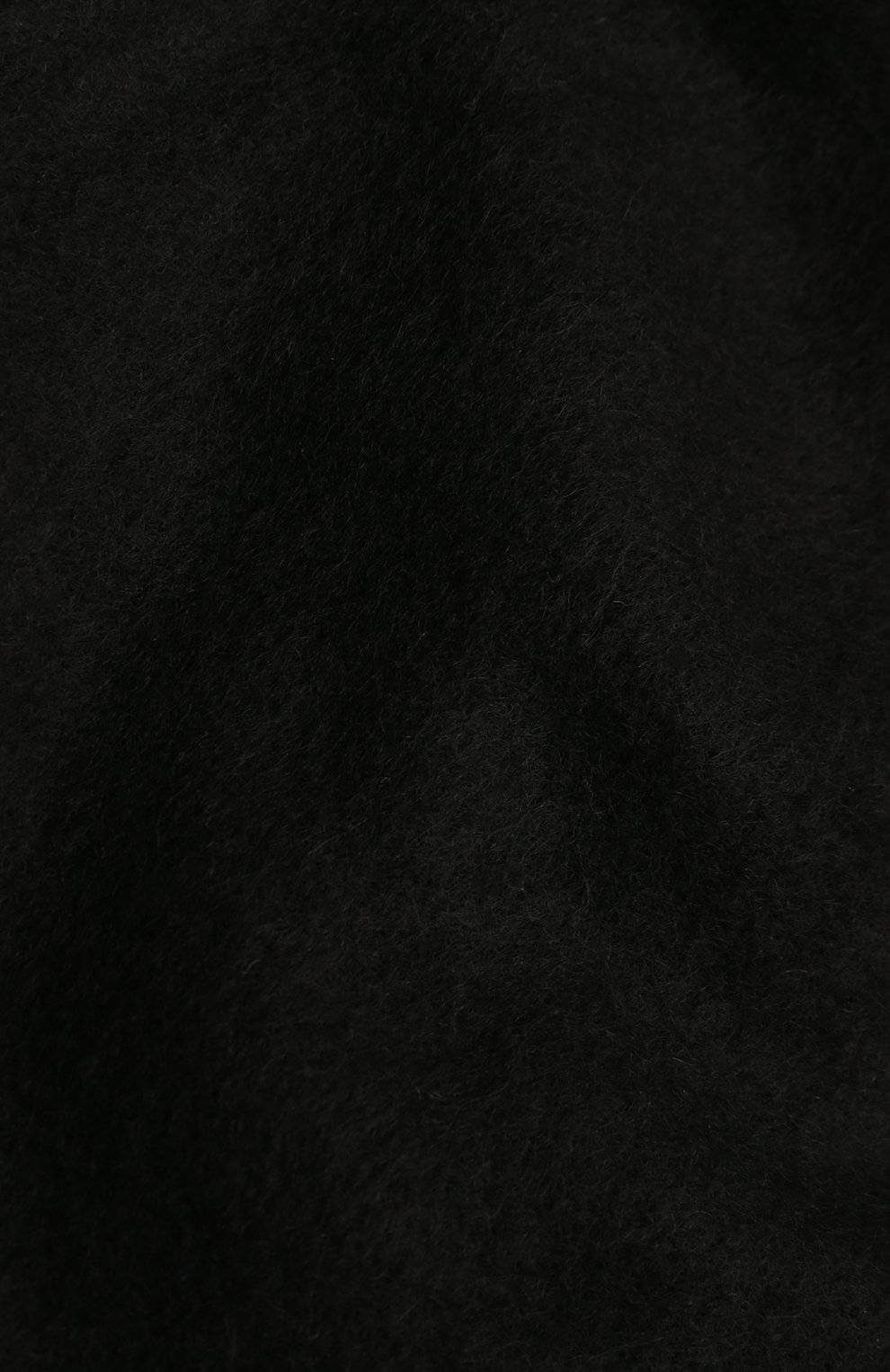 Женская шаль из кашемира и шерсти GIORGIO ARMANI черного цвета, арт. 795207/2F110 | Фото 4 (Материал: Текстиль, Кашемир, Шерсть)
