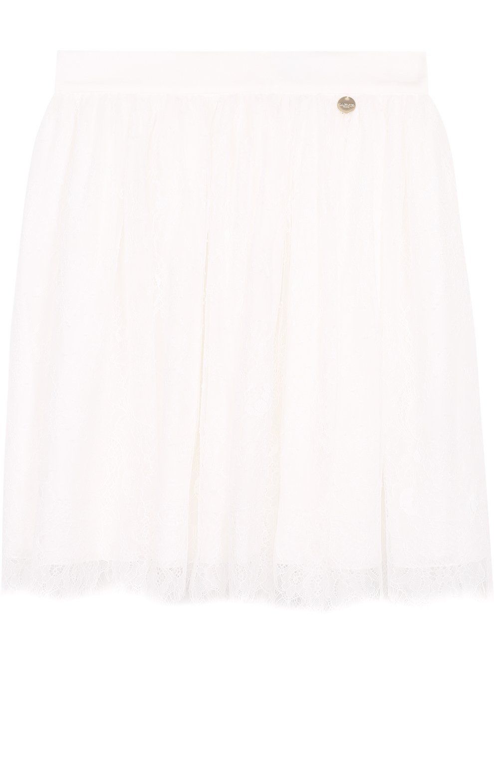 Многослойная кружевная юбка Lanvin