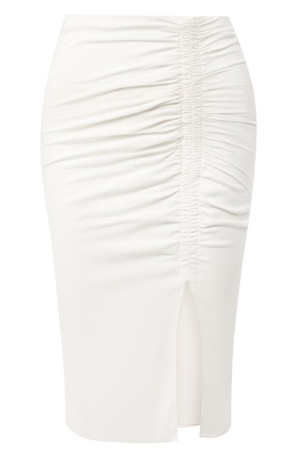Женская юбка из вискозы TOM FORD белого цвета по цене 178000 руб., арт. GC5452-FAX605 | Фото 1